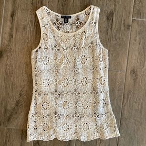 Lace tank top